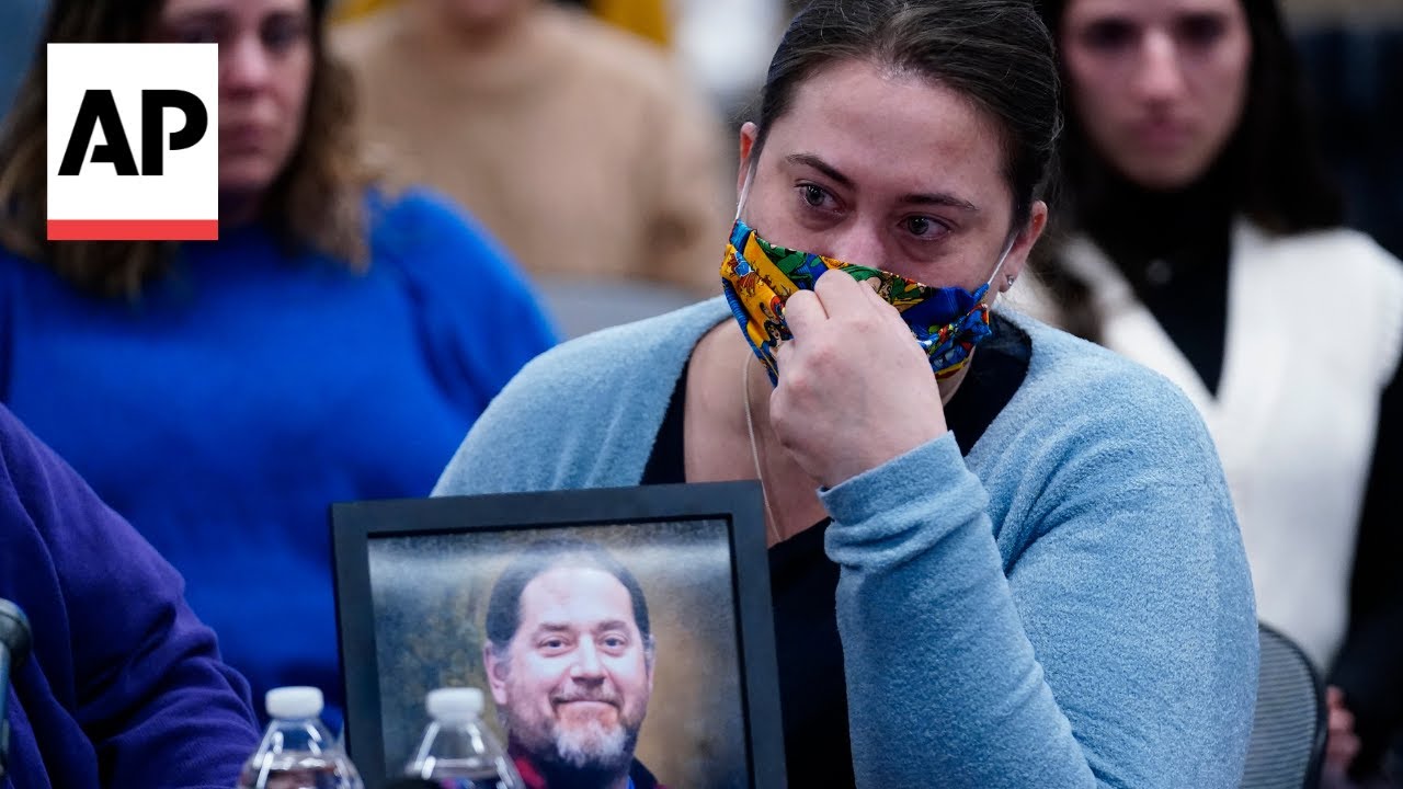 Tearful relatives of Maine mass shooting victims plead for change