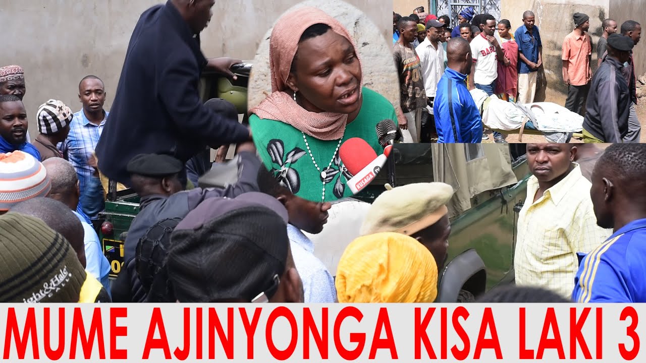 ARUSHA: MUME AJINYONGA AKIWA AMEPIGA MAGOTI  BAADA YA MKEWE KUFICHA LAKI 3 ASIENDE KULEWA.