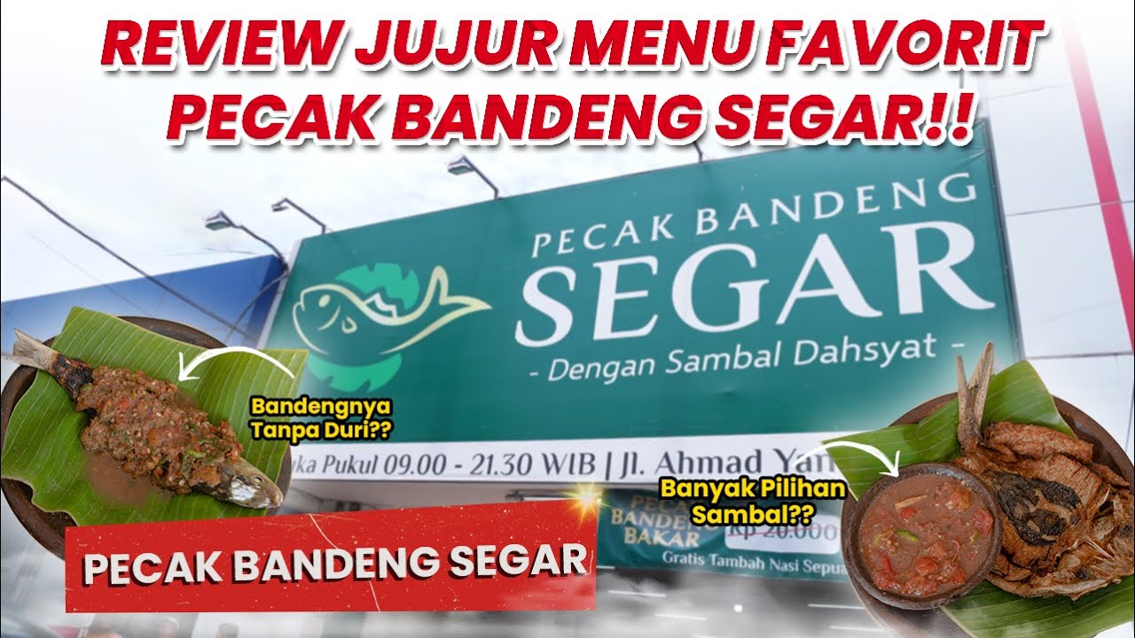 KULINER WAJIB BREBES! PECAK BANDENG TANPA DURI, SAYUR SANTANNYA JUARA I PECAK BANDENG SEGAR