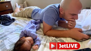 Our new life with a newborn (🔴LIVE)