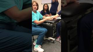 Goniometer: Ulnar/Radial Deviation