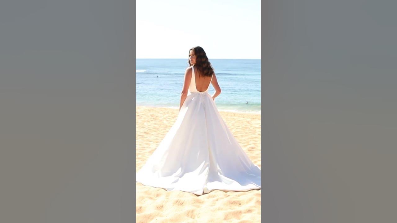 St Tropez wedding dress - Peter Trends Bridal - YouTube