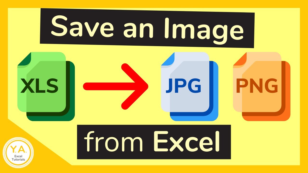 Save Excel Chart As Jpg