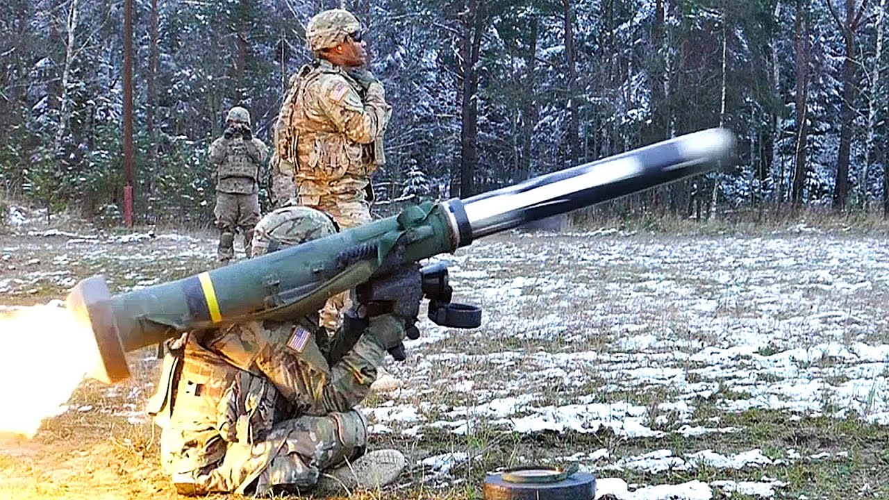 FGM148 Javelin Live Fire & Slowmo Manportable Antitank Missile