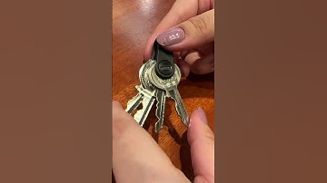 Extremely compact keychain 🔑​🔥​ #asmr #keysmart #keychain #keyorganizer #lifehack #shorts