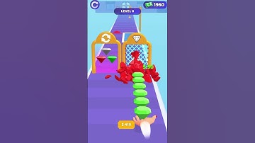 INSANE!! Gem Stack Run 6 #gaming #gemstack #shorts