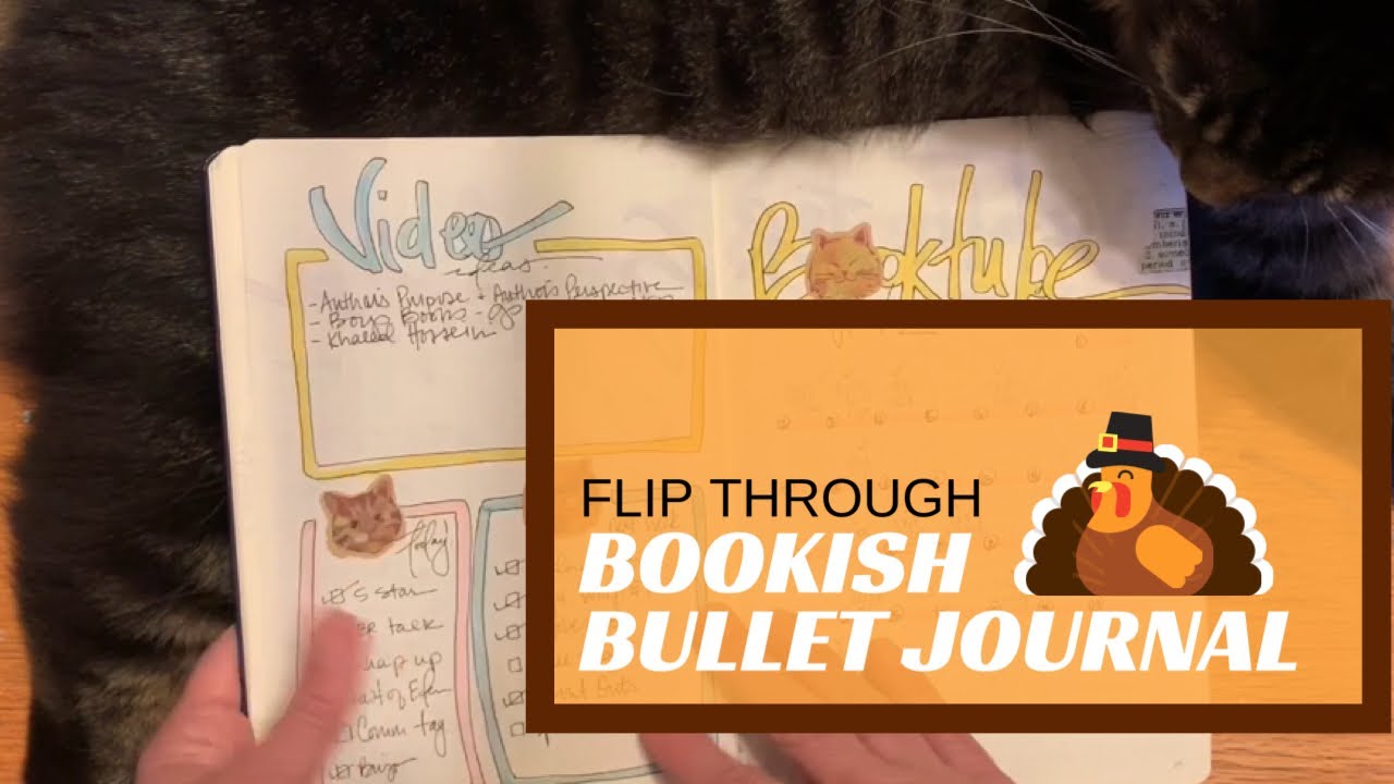 Bookish Bullet Journal Flip Through