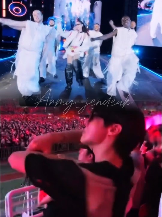 Jhope enjoying Jennie 'With the IE(way up) performance at blackpink concert 🔥#jhope #jennie #250706