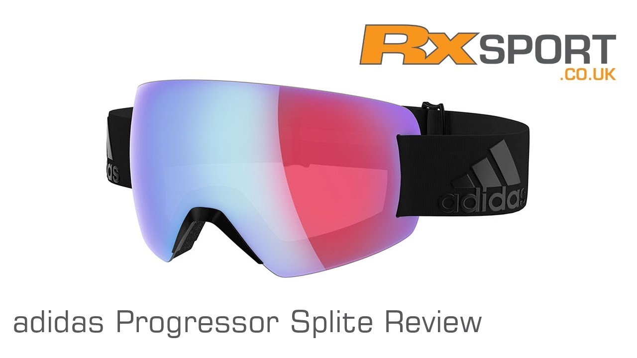adidas Splite Ski Goggle Review | RxSport.co.uk - YouTube