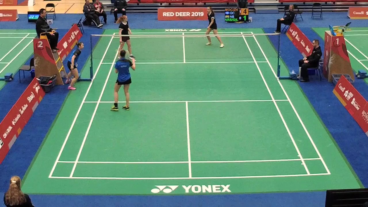 2019 CWG - Badminton - QF - Court 2