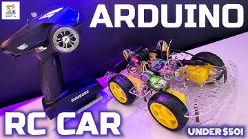 Arduino RC Car Built For Under $50 Using Surface RC Car Transmitter | Dumborc | STEM education