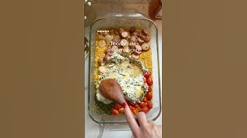 Spinach and artichoke orzo ✨