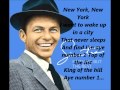 Frank Sinatra - New York New York Song **Lyrics** [HD]