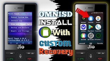 🔥OmniSD Install With Custom Recovery || Jio Phone OmniSD Install Without PC || @unickprocess_20
