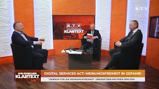 Wir sprechen Klartext: Digital Services Act - Meinungsfreiheit in Gefahr