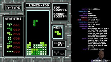 NES TETRIS - 184.60 lines maxout