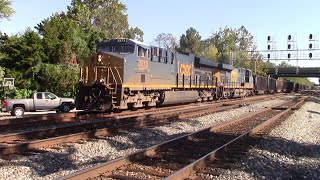 CSX Empty Coal Train E730-14 passing St Denis MD from CONSOL Energy in Baltimore, MD to Grafton, WV