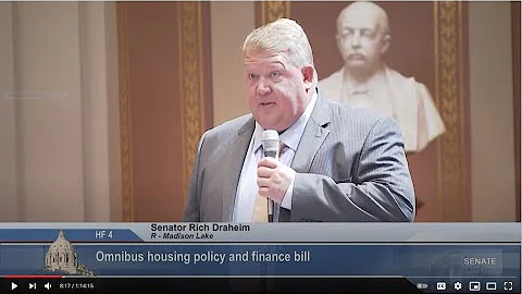 Senate Sends Housing Finance and Policy Bill to the Governor