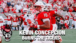 NC State's Kevin Concepcion Burns The Tigers For 72-Yard Score
