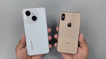 iPhone XS vs Tecno Spark Go 1