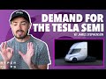 The demand for the Tesla Semi & speculating on a Tesla/SpaceX VTOL Jet