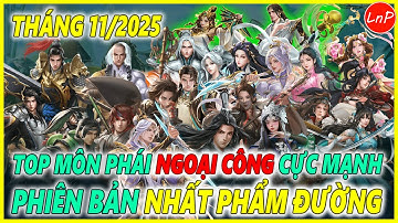 KIẾM THẾ ORIGIN - TOP MÔN PHÁI NGOẠI CÔNG CỰC MẠNH PHIÊN BẢN NHẤT PHẨM ĐƯỜNG THÁNG 11/2025