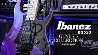Ibanez RG550 Purple Neon Genesis Collection - KNOW no Boundaries