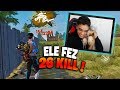 FRAZÃO MATA METADE DO MAPA E SUPERA OS HACKERS NO FREE FIRE!!