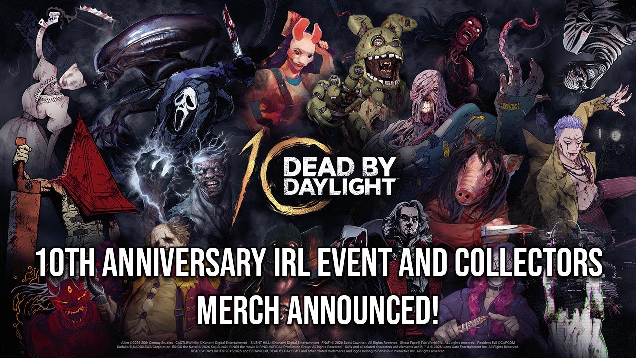 Dead By Daylight 10 Year Anniversary Announcements! - YouTube
