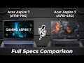 Acer Aspire 7 A715 79G vs Acer Aspire 7 A715 42G 🔥 Full Specs Comparison