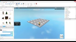 ROBLOX LIVE - Making A Game! (Making Maps) *NO MIC* @jappiedepappie