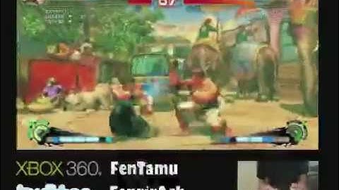 SSF4 AE 2012: Daigo Umehara (Ryu) vs FenTamu (Yun) - Endless Battle