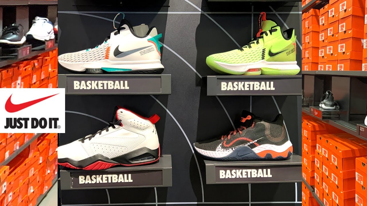 NIKE FACTORY STORE JORDAN BASKETBALL SHOES SHOP WITH ME - YouTube