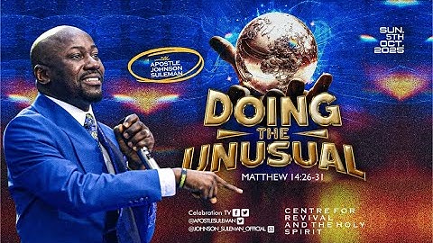 Full Message🔥DOING THE UNUSUAL By Apostle Johnson Suleman || Sunday Service - 5th Oct. 2025