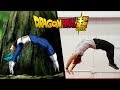 Stunts from Dragon Ball Super In Real Life (Goku, Vegeta, Parkour)