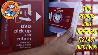 This STILL WORKING Redbox Just Dispensed It s Last Disc