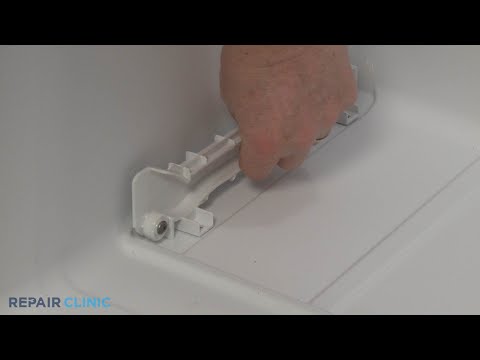 Left Drawer Slide Rail - Whirlpool Matrix Refrigerator (Model WRT318FMDB02)