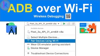 ADB over Wi-Fi | How to connect the physical device to the Android Studio over WiFi for debugging screenshot 1