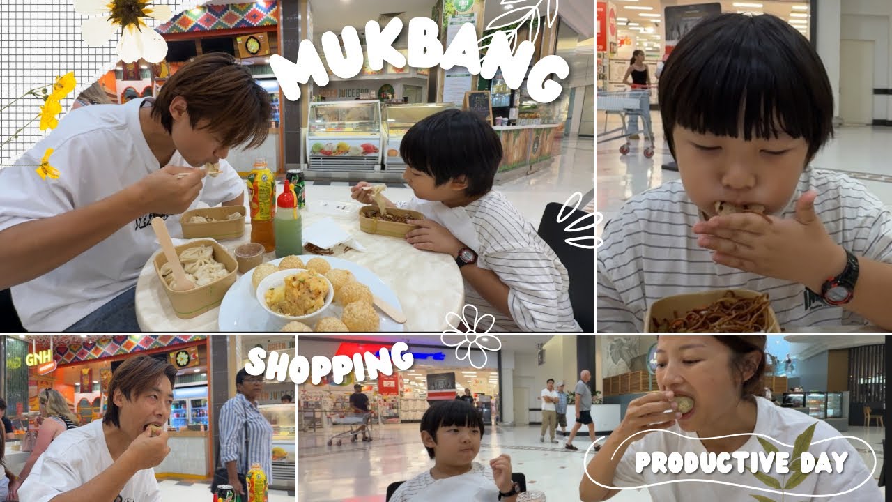 Mukbang | GNH Perth | Shopping | Letting Daddy Yeshey speak in Sharshop