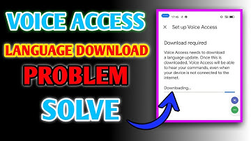 Fix Voice Access Language Download Problem Solve // TECH Pro ANKUSH // 204%real