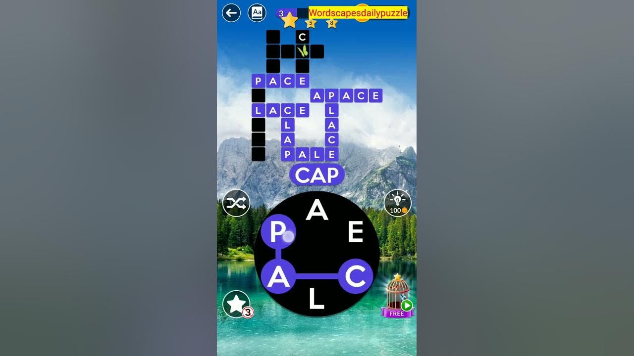 WORDSCAPES Daily Puzzle April 18, 2024 YouTube
