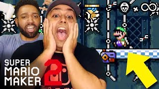 THIS LEVEL WAS SO HARD, I NEEDED HELP... [SUPER MARIO MAKER 2] [#22]