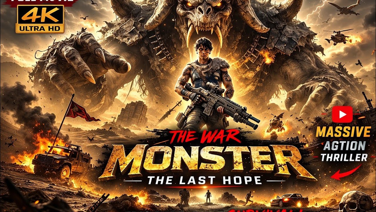 Gunfire Awakens Desert Behemoth! Mysterious Man Unleashes All Firepower To Annihilate It