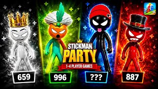Stickman BEST MINIGAMES Tournament - Stickman Party 1 2 3 4 Player 2026 | Mini Games Update Part 14 screenshot 1