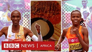 What I eat in a day: marathon runner edition - BBC Africa