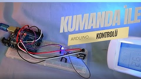 Klima Kumandası İle Arduino Kontrolü #IR #ir #kumanda  #arduino #arduinoproject