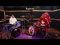 Professional vs beginner drummer feat nyango star