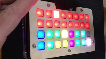 Trellis M4 Sixteen-Step Sequencer / Sampler Bitcrusher tilt demo @adafruit @johnedgarpark #adafruit