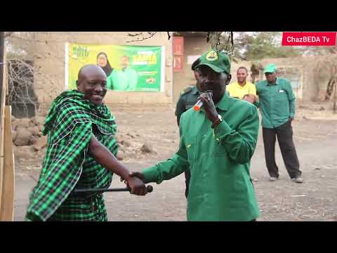 DR LUKUMAY APOKEWA KWA SHANGWE LAROI APIGA NONDO NZITO WANANCHI WASHANGILIA