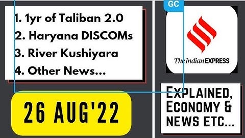 26th August 2022 | Gargi Classes News & Explained Analysis | By R.K. Lata